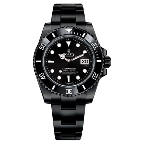 rolex submariner full black 45